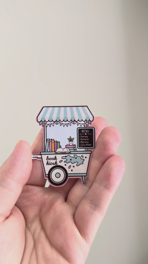 Video shows the book kiosk from different angles